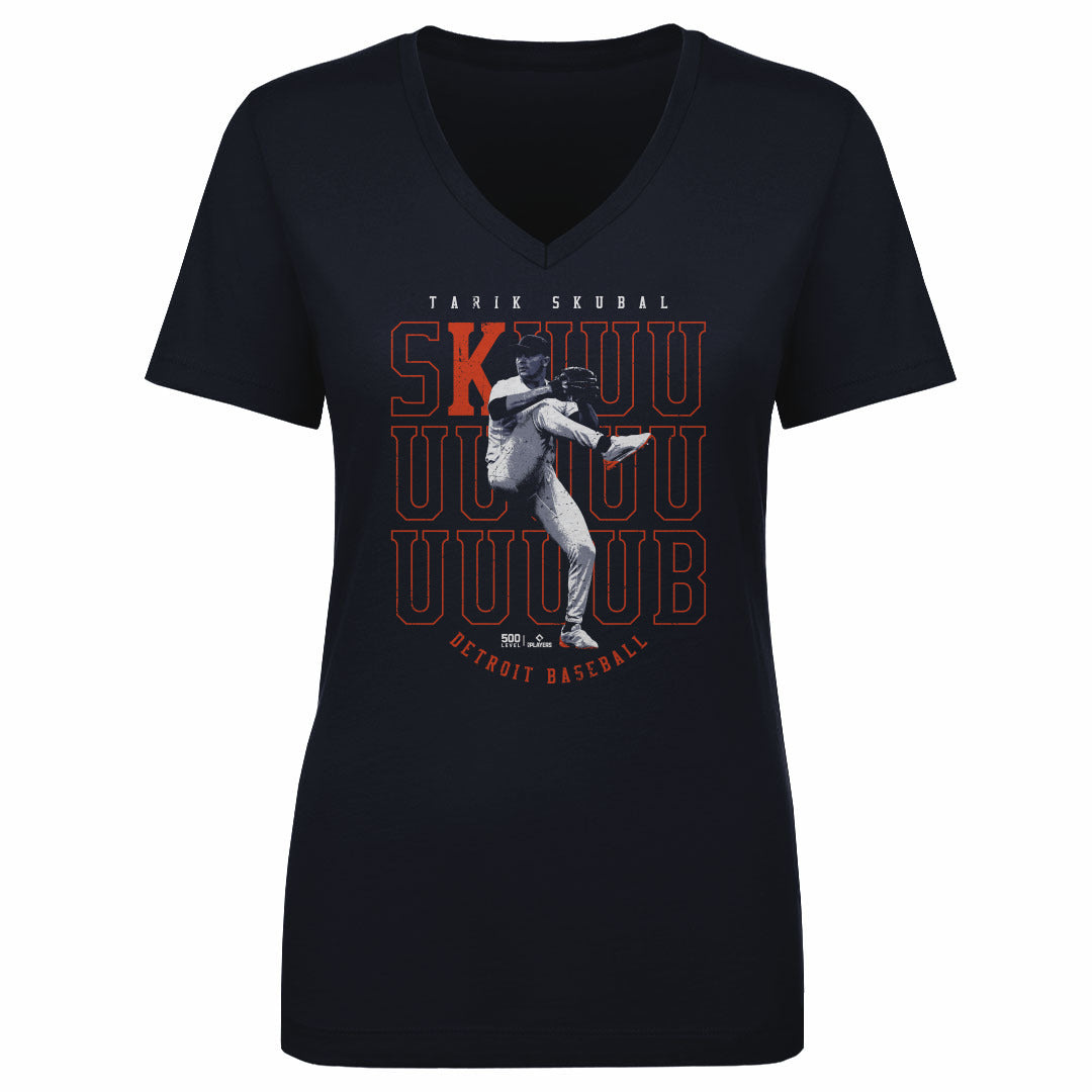 Tarik Skubal Women's V-Neck T-Shirt | 500 LEVEL
