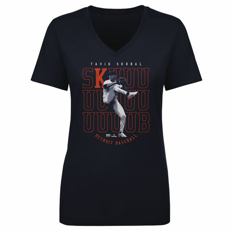Tarik Skubal Women's V-Neck T-Shirt | 500 LEVEL