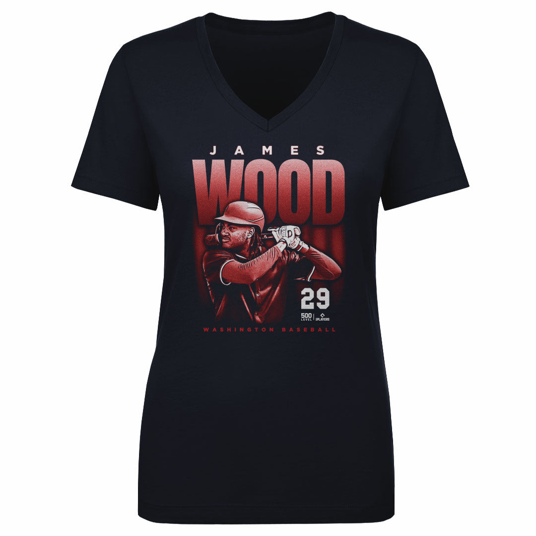James Wood Women's V-Neck T-Shirt | 500 LEVEL