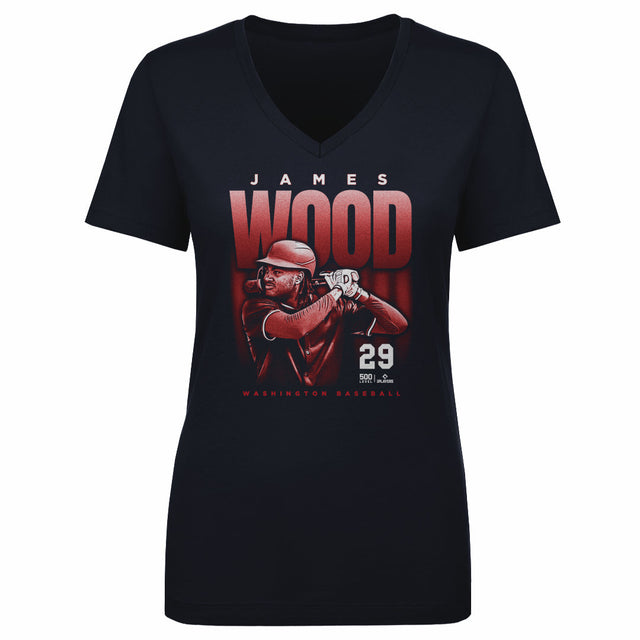 James Wood Women's V-Neck T-Shirt | 500 LEVEL