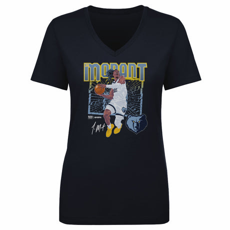 Ja Morant Women's V-Neck T-Shirt | 500 LEVEL