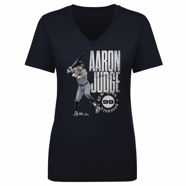 Aaron Judge Women's V-Neck T-Shirt | 500 LEVEL