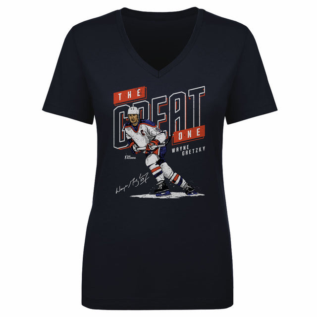 Wayne Gretzky Women's V-Neck T-Shirt | 500 LEVEL