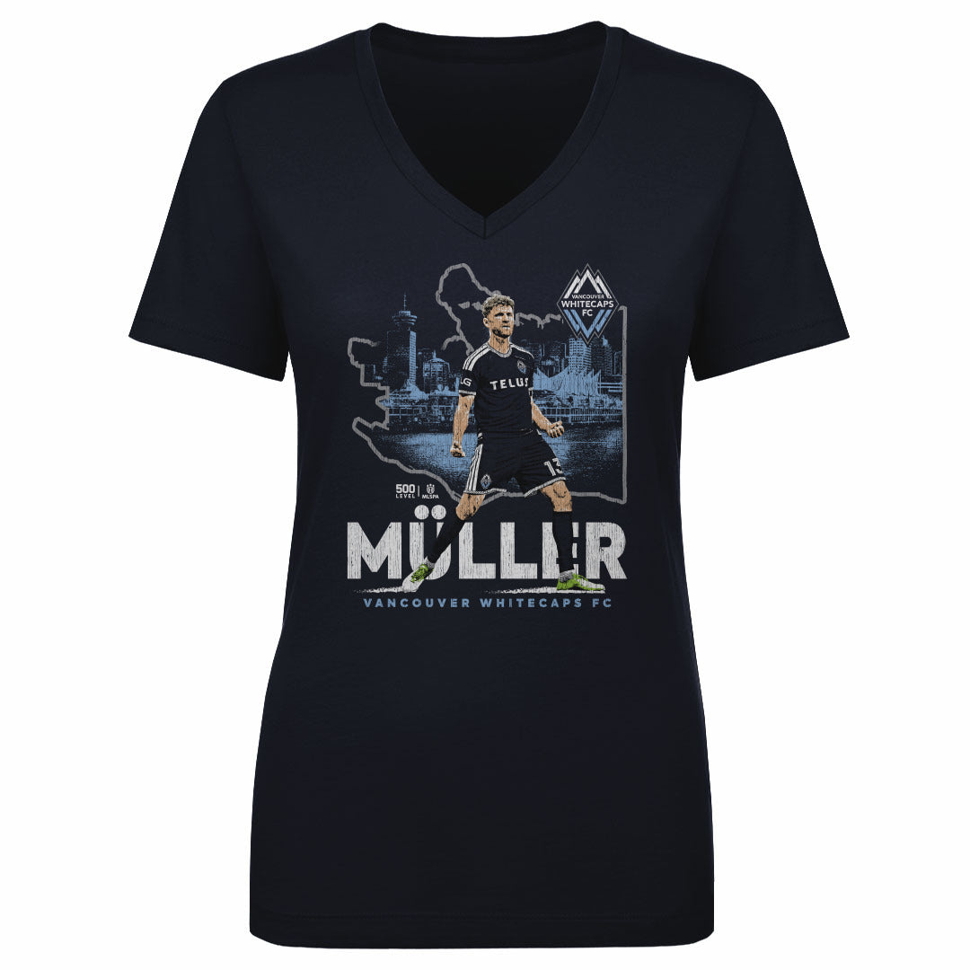 Thomas Muller Women's V-Neck T-Shirt | 500 LEVEL