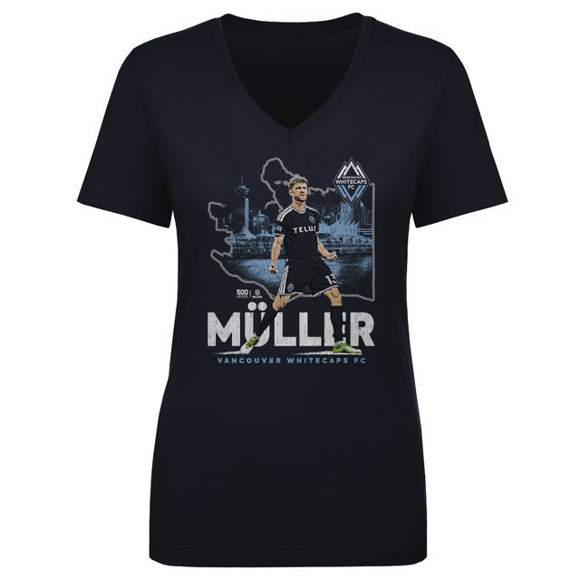 Thomas Muller Women's V-Neck T-Shirt | 500 LEVEL