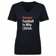 Denver Football Women's V-Neck T-Shirt | 500 LEVEL