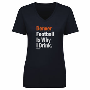 Denver Football Women's V-Neck T-Shirt | 500 LEVEL