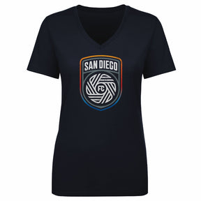 San Diego FC Women's V-Neck T-Shirt | 500 LEVEL