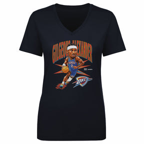 Shai Gilgeous-Alexander Women's V-Neck T-Shirt | 500 LEVEL