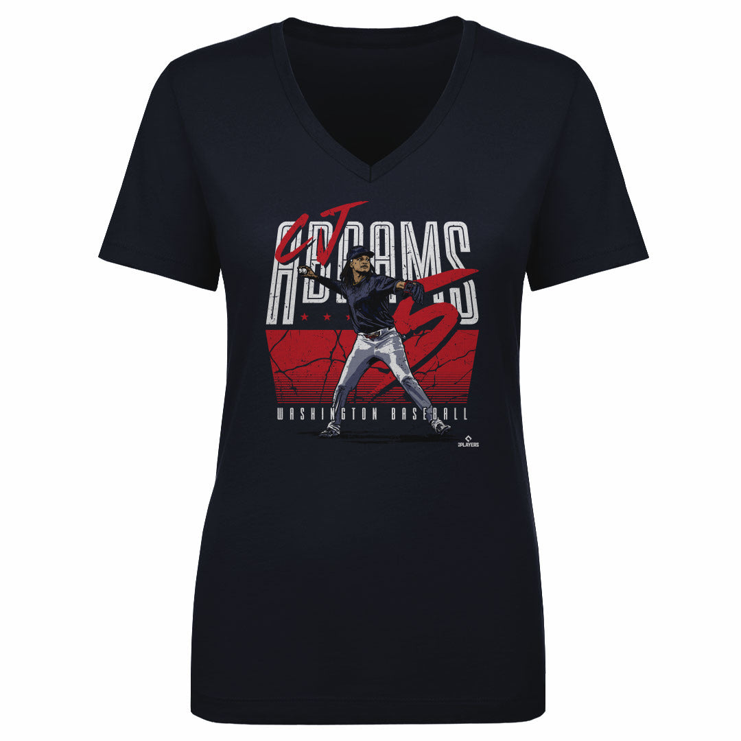 CJ Abrams Women's V-Neck T-Shirt | 500 LEVEL