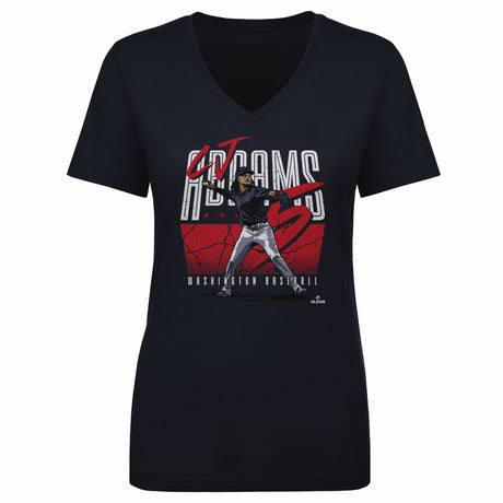 CJ Abrams Women's V-Neck T-Shirt | 500 LEVEL