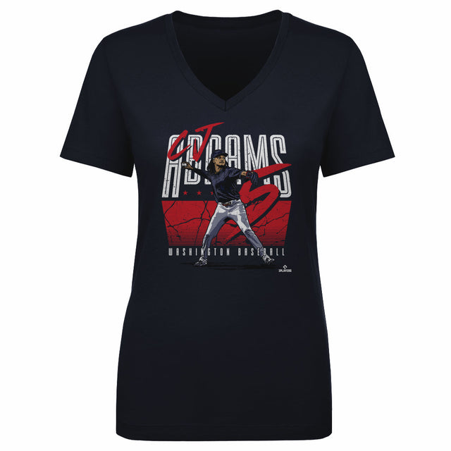 CJ Abrams Women's V-Neck T-Shirt | 500 LEVEL