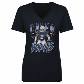 Caleb Downs Women's V-Neck T-Shirt | 500 LEVEL