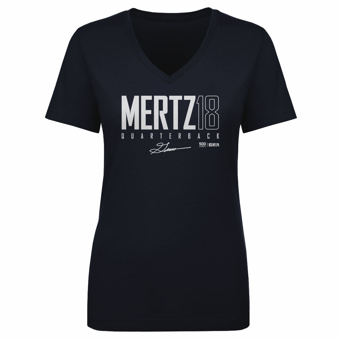 Graham Mertz Women's V-Neck T-Shirt | 500 LEVEL