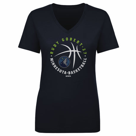 Rudy Gobert Women's V-Neck T-Shirt | 500 LEVEL