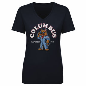 Columbus Aviators Women's V-Neck T-Shirt | 500 LEVEL