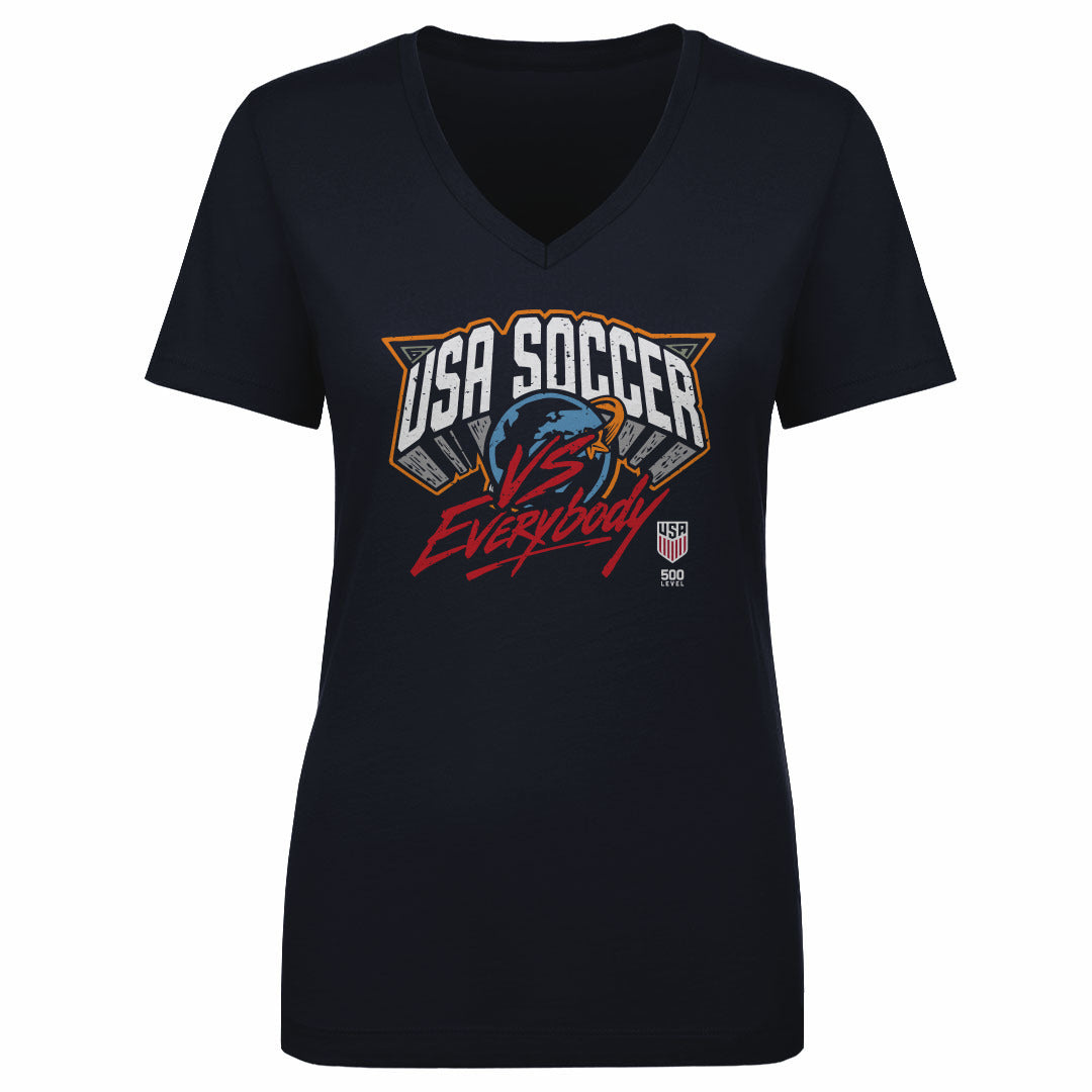 U.S. Soccer Women's V-Neck T-Shirt | 500 LEVEL