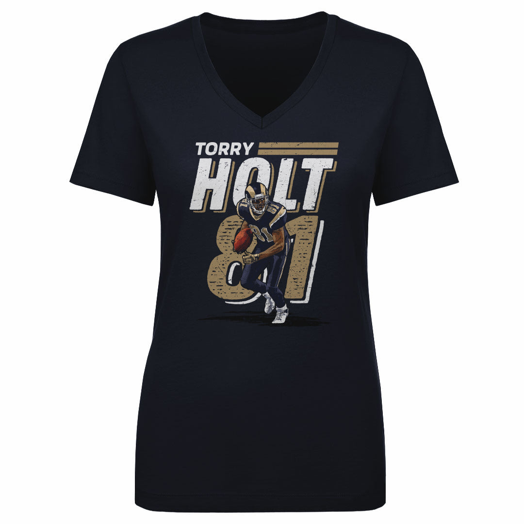 Torry Holt Women's V-Neck T-Shirt | 500 LEVEL