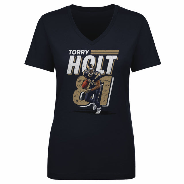 Torry Holt Women's V-Neck T-Shirt | 500 LEVEL
