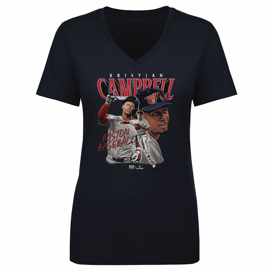 Kristian Campbell Women's V-Neck T-Shirt | 500 LEVEL
