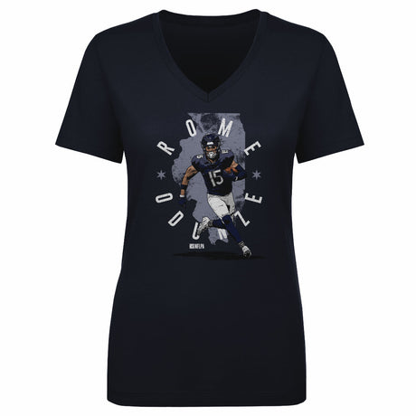 Rome Odunze Women's V-Neck T-Shirt | 500 LEVEL