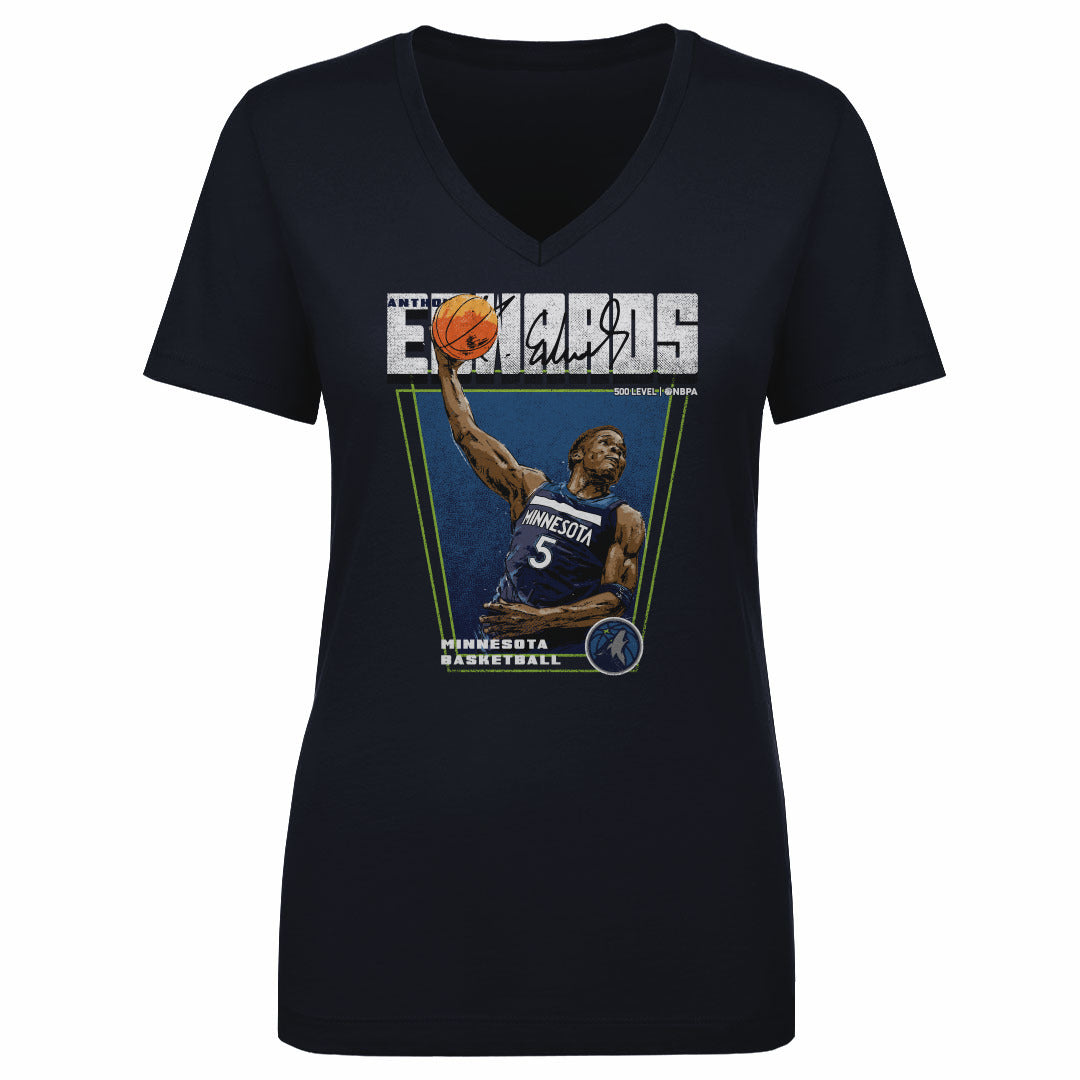 Anthony Edwards Women's V-Neck T-Shirt | 500 LEVEL