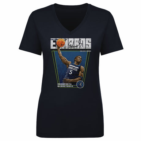 Anthony Edwards Women's V-Neck T-Shirt | 500 LEVEL