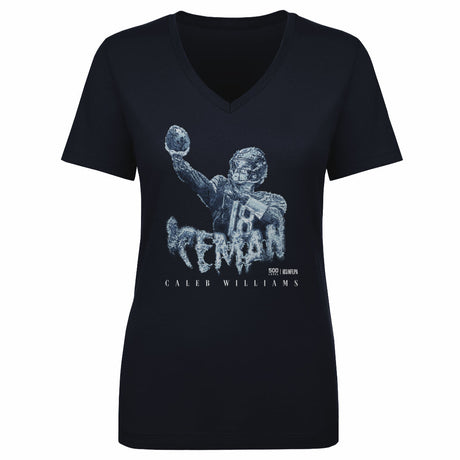 Caleb Williams Women's V-Neck T-Shirt | 500 LEVEL