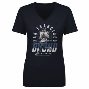 Sam Darnold Women's V-Neck T-Shirt | 500 LEVEL