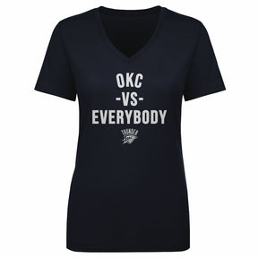 Oklahoma City Thunder Women's V-Neck T-Shirt | 500 LEVEL