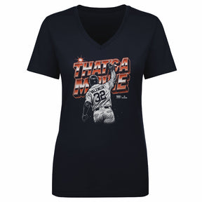 Eduardo Valencia Women's V-Neck T-Shirt | 500 LEVEL