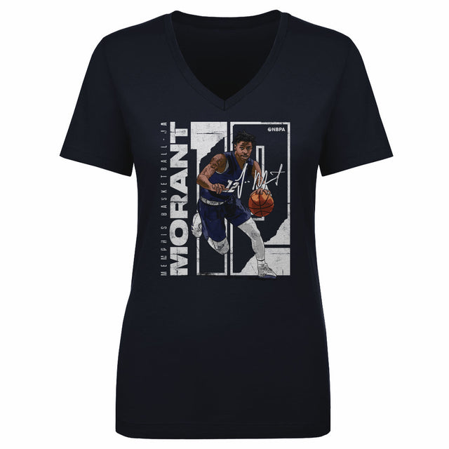 Ja Morant Women's V-Neck T-Shirt | 500 LEVEL