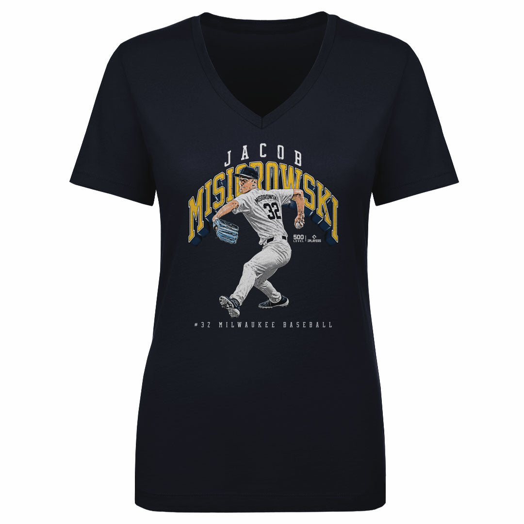 Jacob Misiorowski Women's V-Neck T-Shirt | 500 LEVEL
