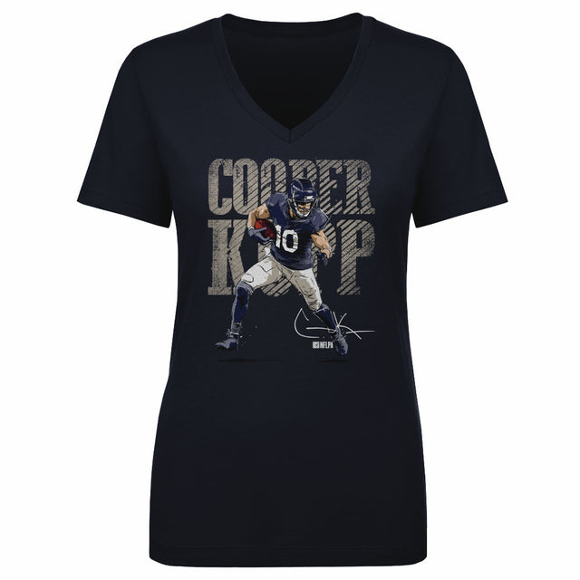 Cooper Kupp Women's V-Neck T-Shirt | 500 LEVEL