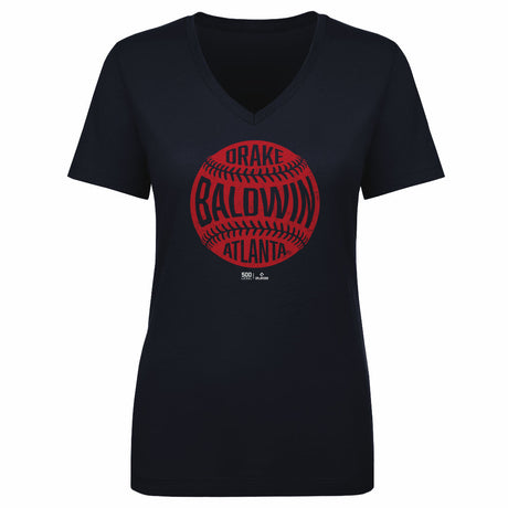 Drake Baldwin Women's V-Neck T-Shirt | 500 LEVEL