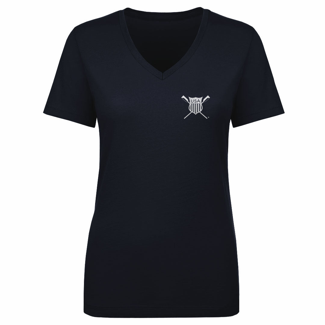 USRowing Women's V-Neck T-Shirt | 500 LEVEL