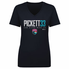Kiki Pickett Women's V-Neck T-Shirt | 500 LEVEL