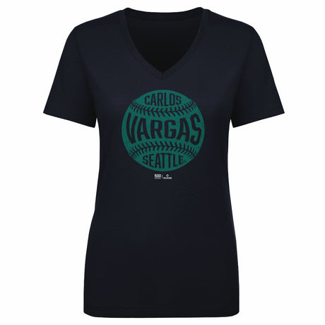 Carlos Vargas Women's V-Neck T-Shirt | 500 LEVEL