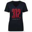Chicago Fire FC Women's V-Neck T-Shirt | 500 LEVEL