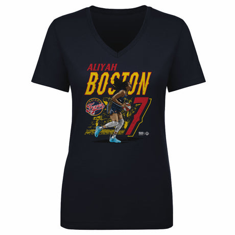 Aliyah Boston Women's V-Neck T-Shirt | 500 LEVEL