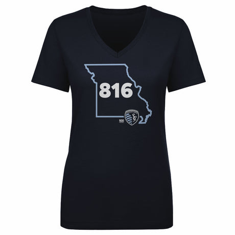 Sporting Kansas City Women's V-Neck T-Shirt | 500 LEVEL