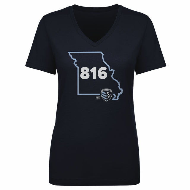 Sporting Kansas City Women's V-Neck T-Shirt | 500 LEVEL