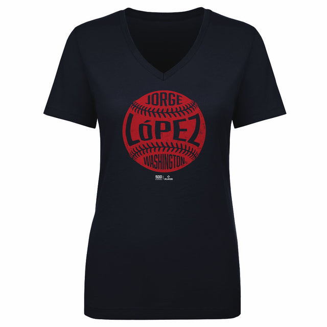 Jorge Lopez Women's V-Neck T-Shirt | 500 LEVEL