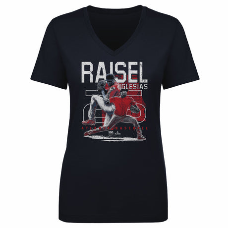 Raisel Iglesias Women's V-Neck T-Shirt | 500 LEVEL