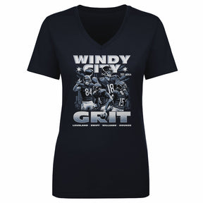 Caleb Williams Women's V-Neck T-Shirt | 500 LEVEL