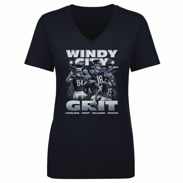 Caleb Williams Women's V-Neck T-Shirt | 500 LEVEL