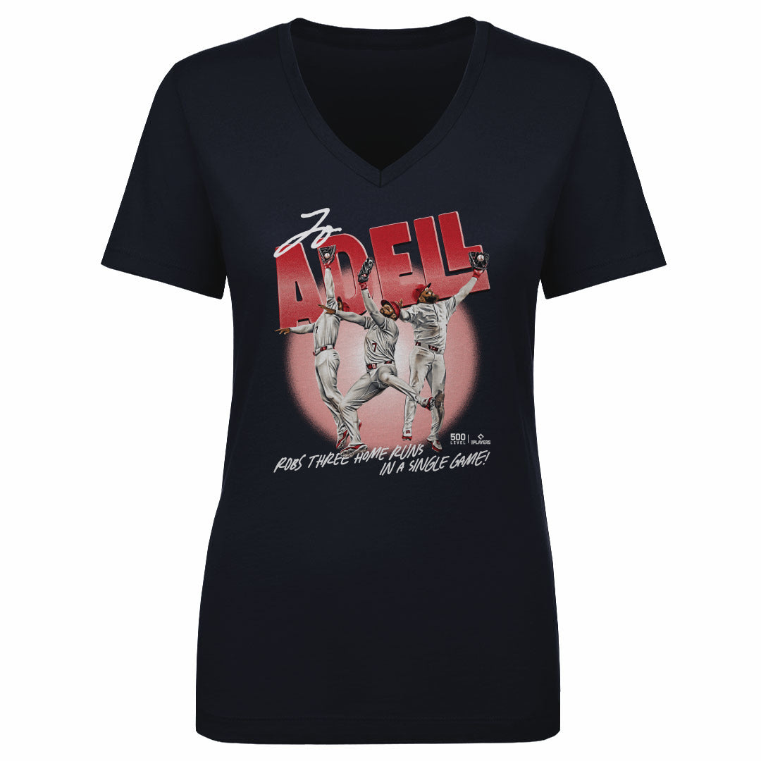 Jo Adell Women's V-Neck T-Shirt | 500 LEVEL
