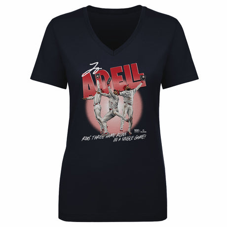 Jo Adell Women's V-Neck T-Shirt | 500 LEVEL