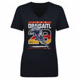 Leon Draisaitl Women's V-Neck T-Shirt | 500 LEVEL
