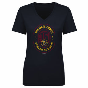Nikola Jokic Women's V-Neck T-Shirt | 500 LEVEL